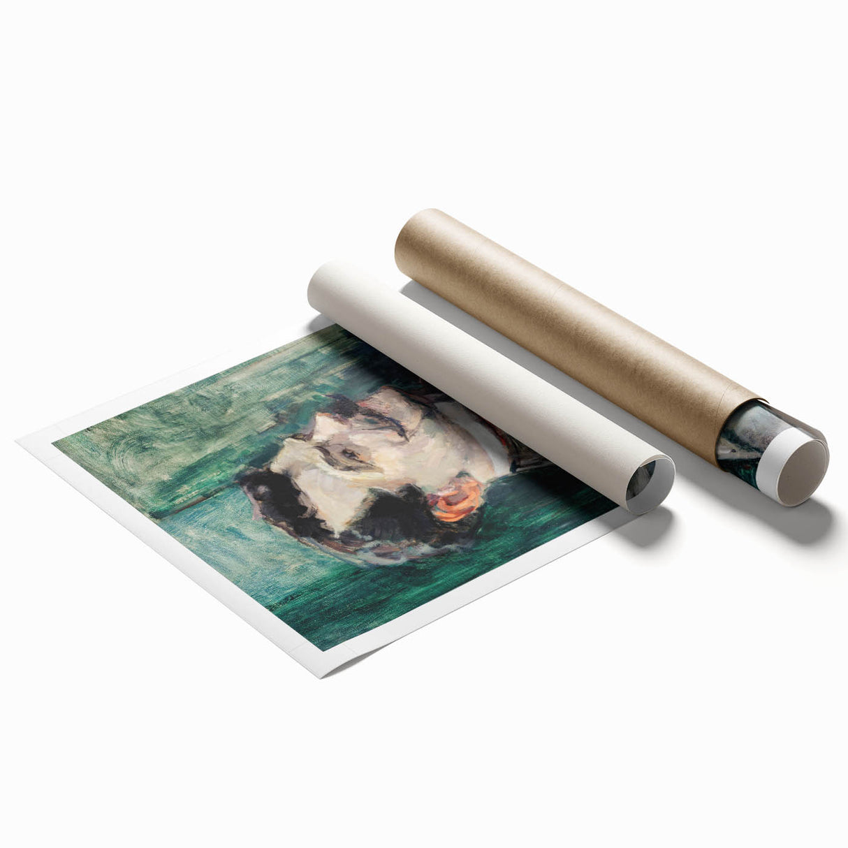 Toulouse-Lautrec Portrait Wall Art - André Rivoire in Profile
