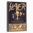 Retro Slayer Poster - Vintage Metal Wall Art