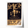 Retro Slayer Poster - Vintage Metal Wall Art