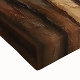 Textured Abstract Forest Wall Art – Modern Canvas & Framed Print