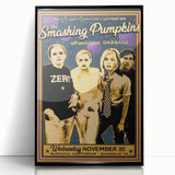 Retro Smashing Pumpkins Poster - Vintage Rock Wall Art