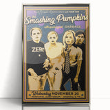 Retro Smashing Pumpkins Poster - Vintage Rock Wall Art