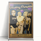 Retro Smashing Pumpkins Poster - Vintage Rock Wall Art