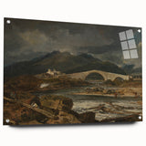 Romanticism Landscape Art: Tummel Bridge, Perthshire Canvas Print