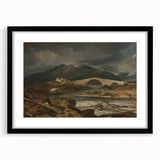 Romanticism Landscape Art: Tummel Bridge, Perthshire Canvas Print