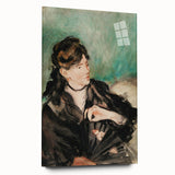 Édouard Manet Portrait Wall Art - Berthe Morisot with a Fan