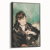Édouard Manet Portrait Wall Art - Berthe Morisot with a Fan