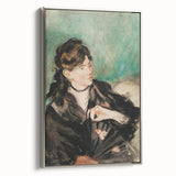 Édouard Manet Portrait Wall Art - Berthe Morisot with a Fan