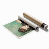 Édouard Manet Portrait Wall Art - Berthe Morisot with a Fan