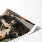 Édouard Manet Portrait Wall Art - Berthe Morisot with a Fan