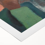 Modern Wall Art - Contemplative Abstract Portrait | Minimalist Art Print