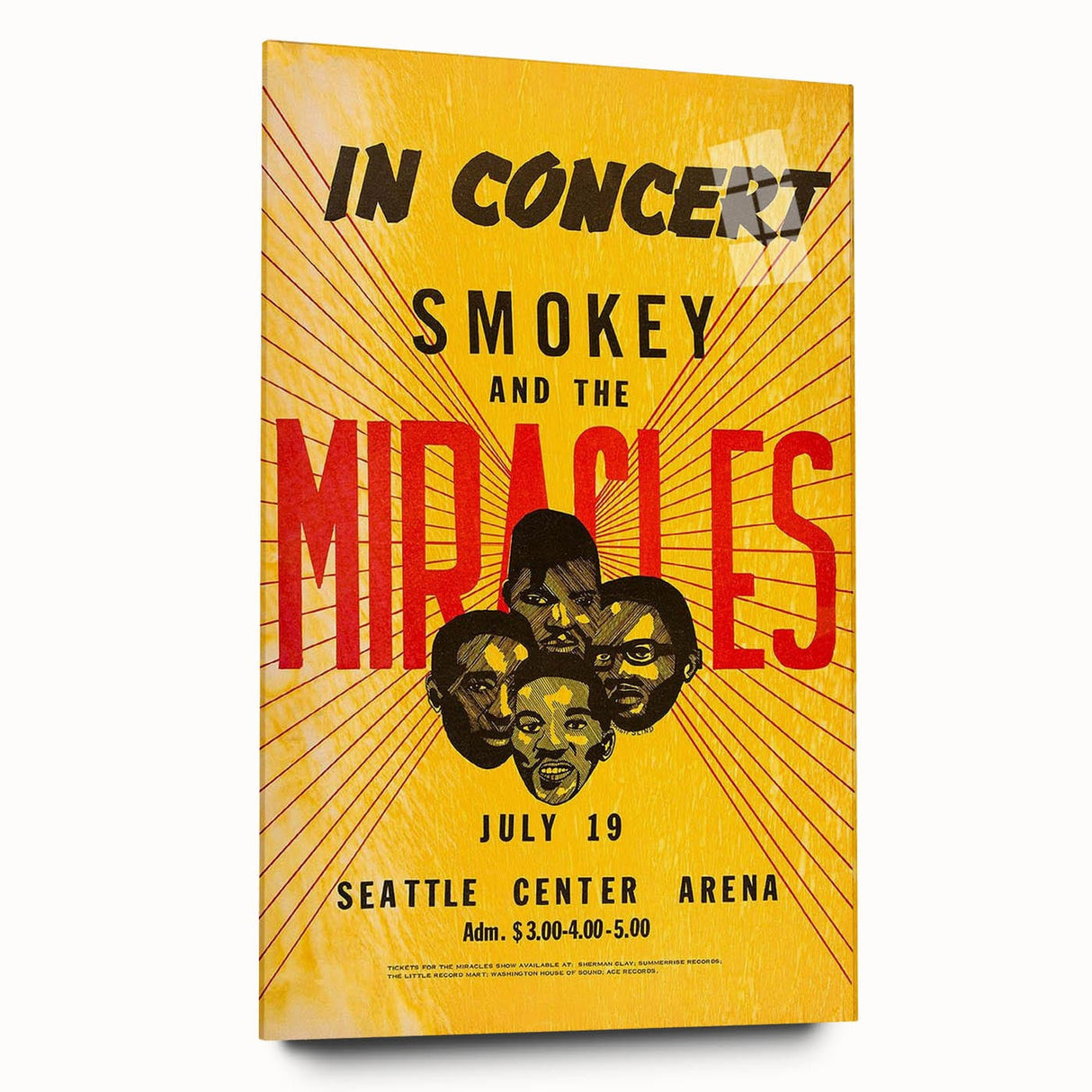 Retro Smokey Robinson Poster - Vintage Soul Wall Art