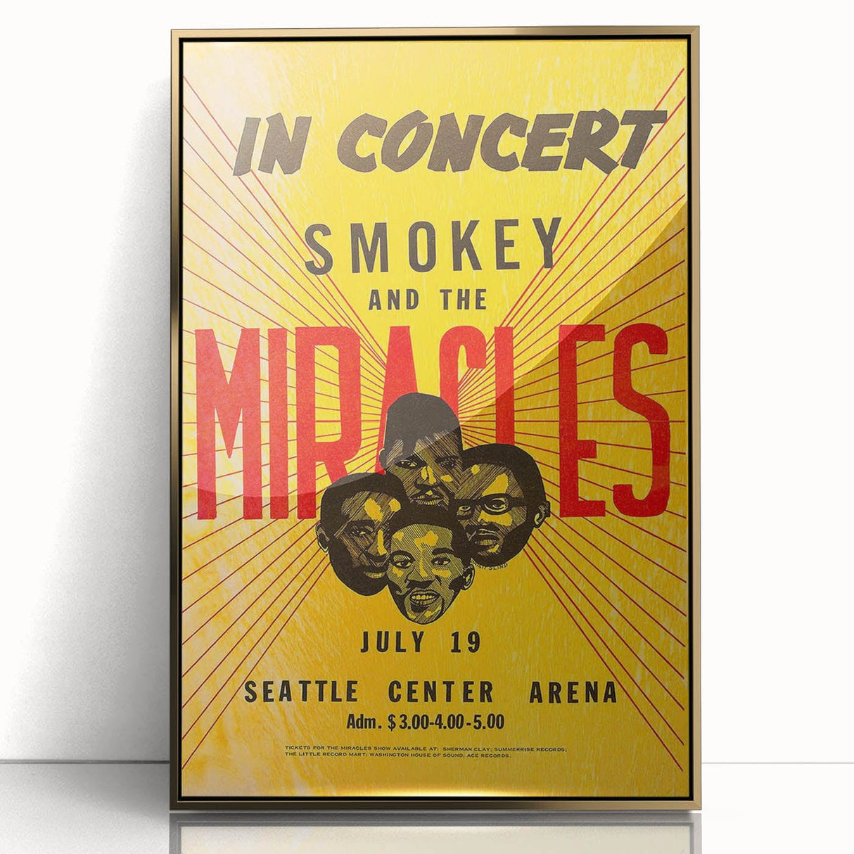Retro Smokey Robinson Poster - Vintage Soul Wall Art