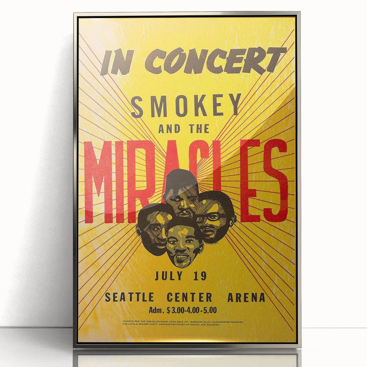 Retro Smokey Robinson Poster - Vintage Soul Wall Art