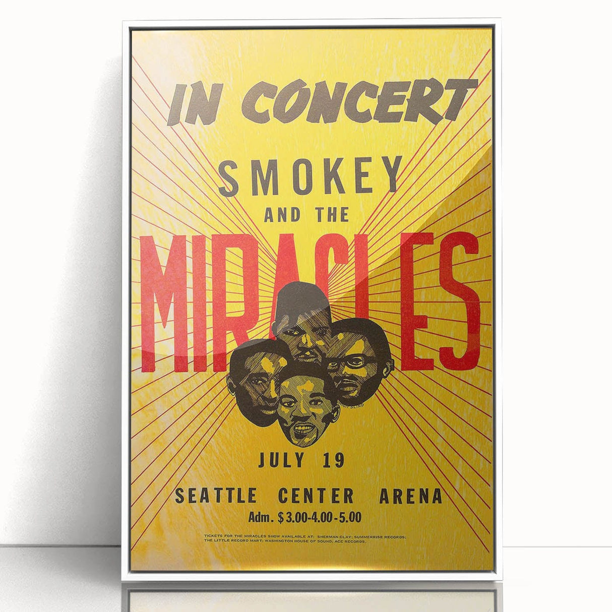 Retro Smokey Robinson Poster - Vintage Soul Wall Art