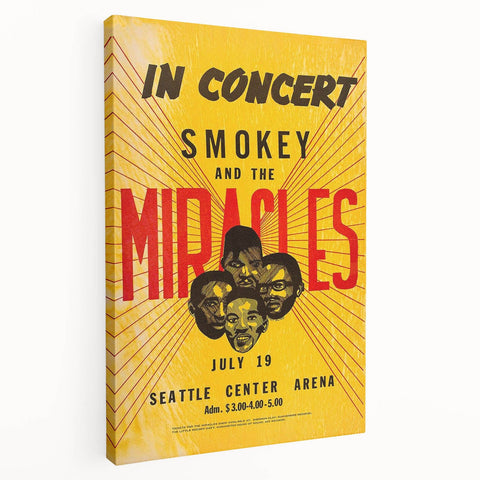 Retro Smokey Robinson Poster - Vintage Soul Wall Art