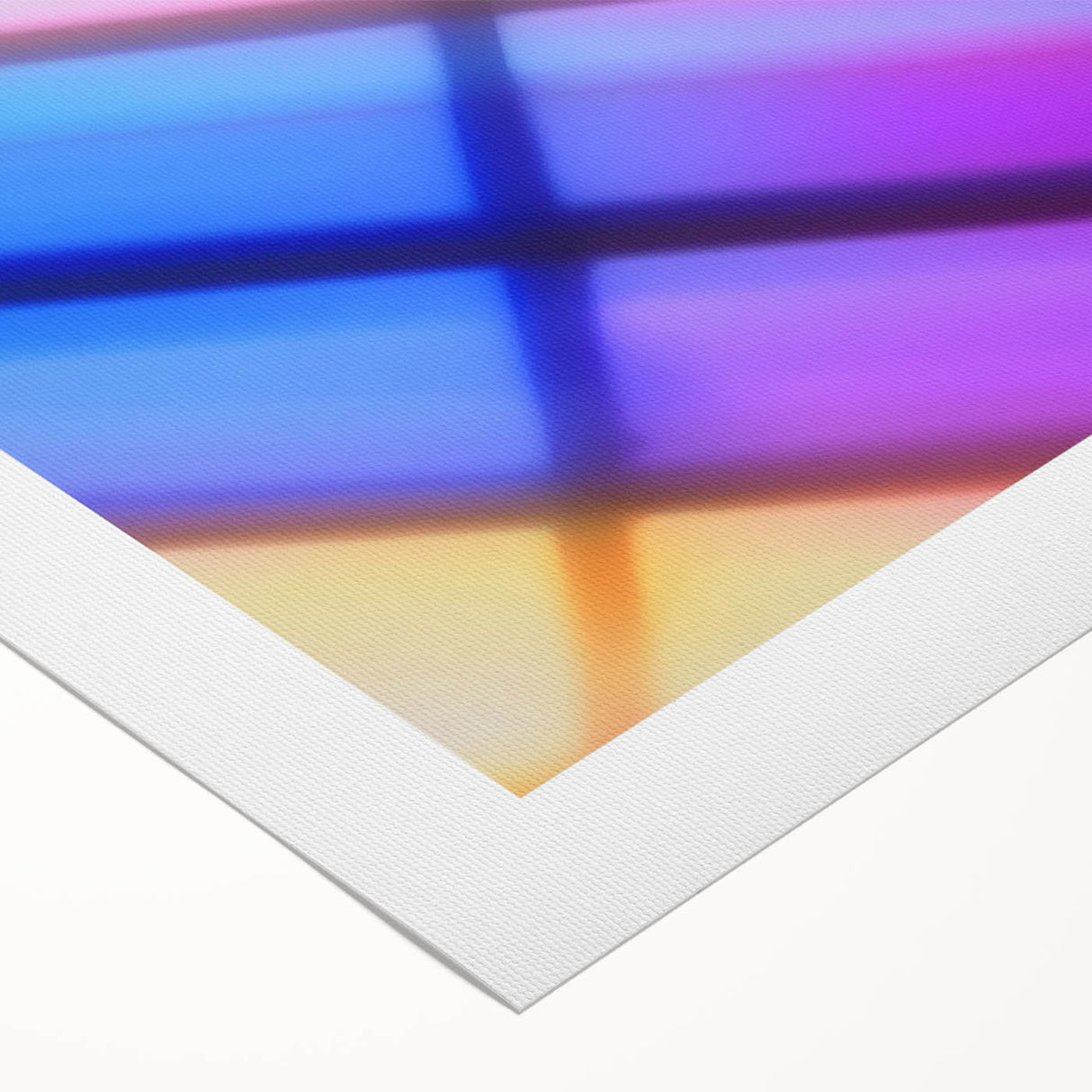 Color Shift Geometry – Dynamic Abstract Light Motion Wall Art