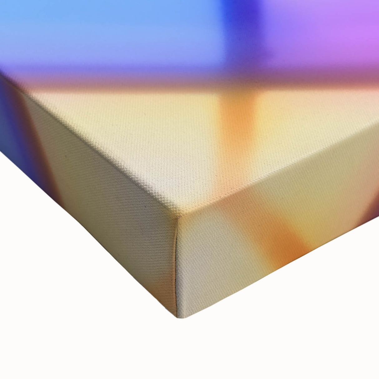 Color Shift Geometry – Dynamic Abstract Light Motion Wall Art