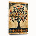 Dining Room Wall Art - Elegant Tree of Life Canvas Print