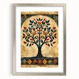 Dining Room Wall Art - Elegant Tree of Life Canvas Print