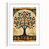 Dining Room Wall Art - Elegant Tree of Life Canvas Print