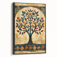Dining Room Wall Art - Elegant Tree of Life Canvas Print