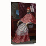 Baroque Art Print – Cardinal Portrait in Classic Rococo Style