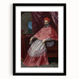 Baroque Art Print – Cardinal Portrait in Classic Rococo Style