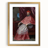 Baroque Art Print – Cardinal Portrait in Classic Rococo Style