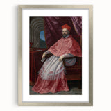 Baroque Art Print – Cardinal Portrait in Classic Rococo Style