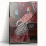 Baroque Art Print – Cardinal Portrait in Classic Rococo Style