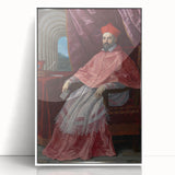 Baroque Art Print – Cardinal Portrait in Classic Rococo Style