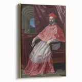 Baroque Art Print – Cardinal Portrait in Classic Rococo Style