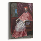 Baroque Art Print – Cardinal Portrait in Classic Rococo Style