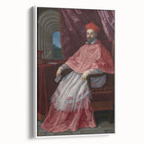 Baroque Art Print – Cardinal Portrait in Classic Rococo Style
