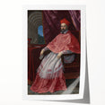 Baroque Art Print – Cardinal Portrait in Classic Rococo Style