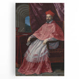 Baroque Art Print – Cardinal Portrait in Classic Rococo Style