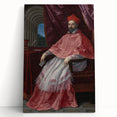 Baroque Art Print – Cardinal Portrait in Classic Rococo Style