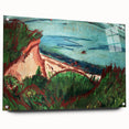 Coastal Expressionism Art - Vibrant Landscape Painting on Canvas