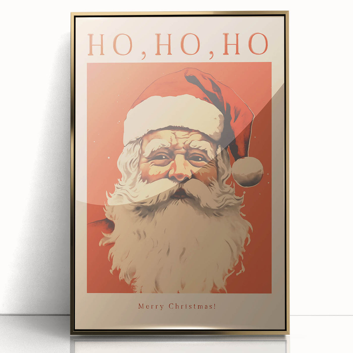 Ho Ho Ho Santa – Festive Christmas Wall Decorations