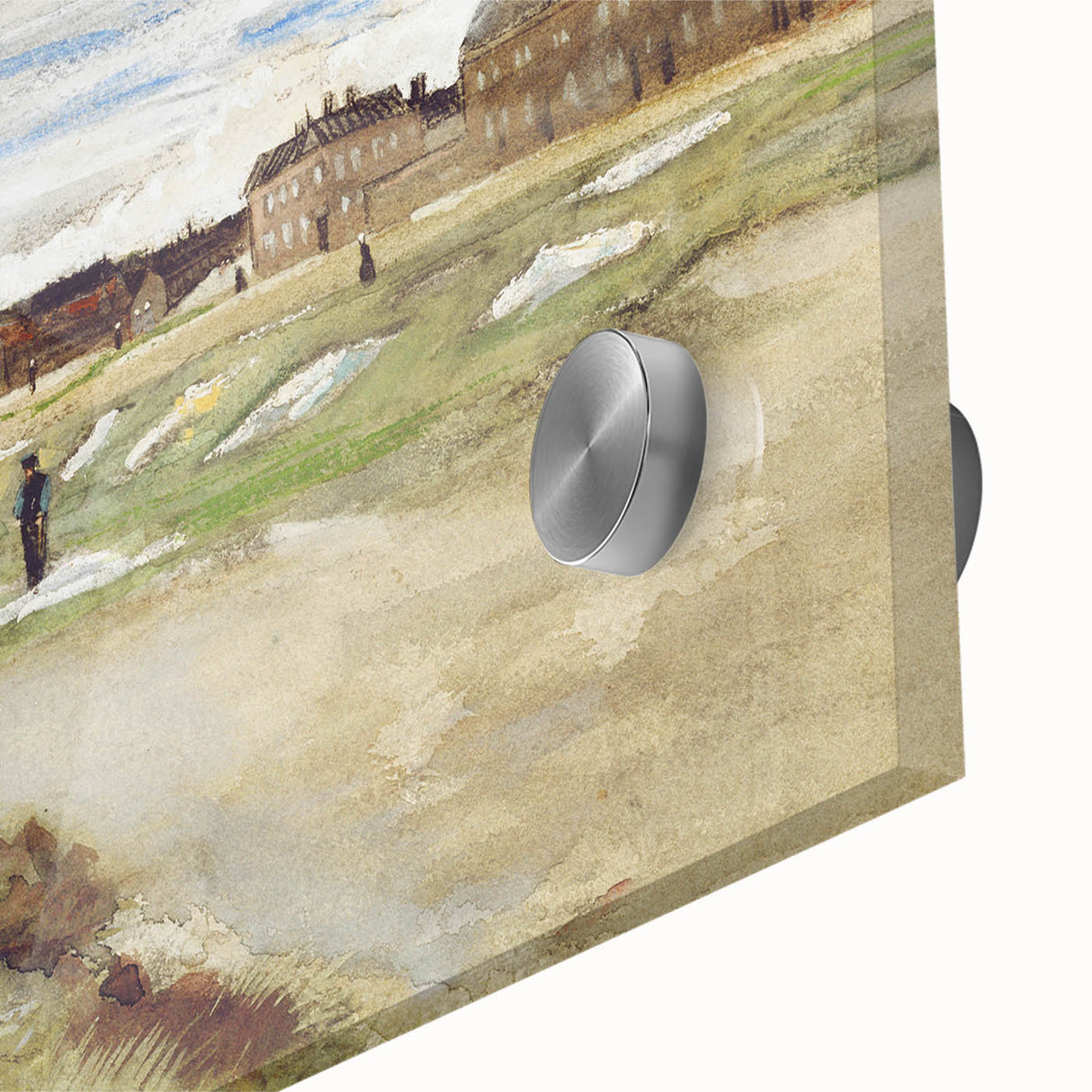 Impressionist Wall Art - Van Gogh's Bleaching Ground Landscape Print