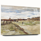 Impressionist Wall Art - Van Gogh's Bleaching Ground Landscape Print