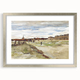 Impressionist Wall Art - Van Gogh's Bleaching Ground Landscape Print