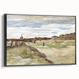 Impressionist Wall Art - Van Gogh's Bleaching Ground Landscape Print