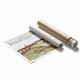 Impressionist Wall Art - Van Gogh's Bleaching Ground Landscape Print