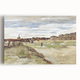 Impressionist Wall Art - Van Gogh's Bleaching Ground Landscape Print
