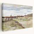 Impressionist Wall Art - Van Gogh's Bleaching Ground Landscape Print