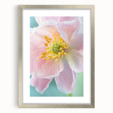 Textured art of abstract floral designs in muted earth tones on a framed silver canvas, suitable for bedroom decor.