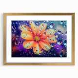 Extra large abstract art print featuring textured swirls in muted earth tones, framed in gold, ideal for living room decor.