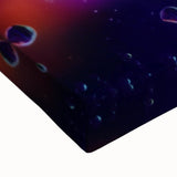 Black and white landscape art painting on stretched canvas, featuring a close-up water scene, suitable for bedroom decor.